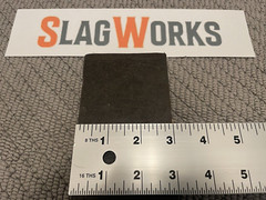 1/4x3x5 inch steel plate 3”x5” A36 Hot Roll Flat .25″ Thick (2 pcs.)
