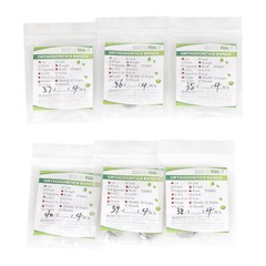 4Pcs/Kit Dental Orthodontic Molar Buccal Tube Roth 022 1st U1L1 Bands #36 to #40