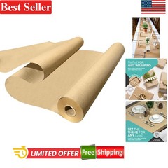 Versatile 30″ x 2400″ Brown Kraft Paper Roll – Ideal for Crafts & Wrapping
