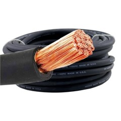 WeldingCity 15-ft #2 Gauge 2-AWG Welding Cable Lead 300A Stick Holder Dinse Plug