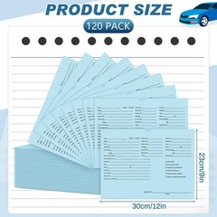 Watersay 120 Pcs 9 x 12 In Vehicle Dealer Jackets for Car Sales 32lb Colored …