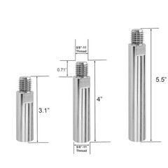 Wire Wheel Brush Set for Angle Grinder Coarse Rust Removal Surface Prep