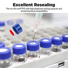 10000pcs 2mL Clear Screw Bottle HPLC Autosampler Vials for Agilent Waters Varian