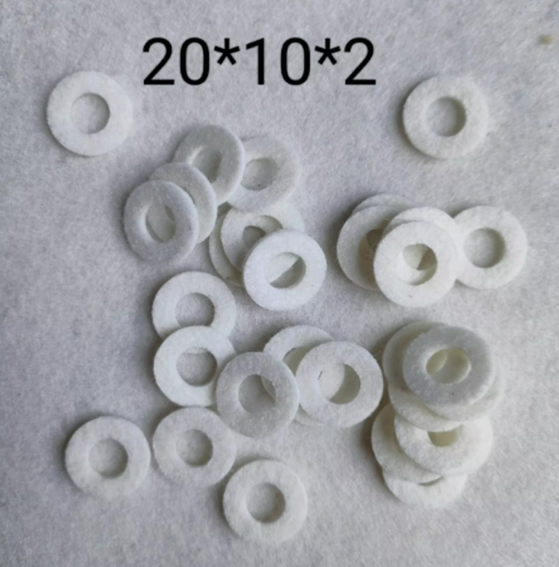 New 20pcs 20*10*2mm Industrial wool felt gasket seal ring