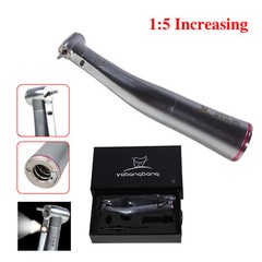 Dental 1:5 Fiber Optic LED Contra Angle Handpiece Internal four spray fit NSK po