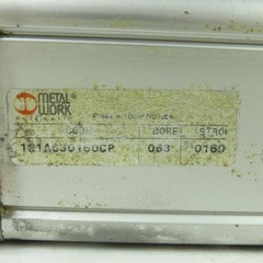 Metal Work 121A630160CP Double Acting Pneumatic Cylinder 63mm Bore 160mm Stroke