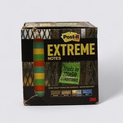 Post-it Extreme Water-Resistant Self-Stick Notes Multi-Color 3″x3″ 540 sheets