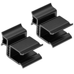Golf Cart Windshield 1″ Retaining Clips 1 Pair Fits 1″ Bar