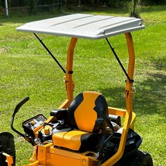 For John Deere Universal Tractor Lawn Mower Top Canopy 2″ x 2″ or 2″ x 3″ ROPS