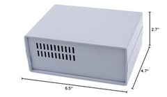 uxcell 165mmx120mmx68mm Gray Enclosure Case DIY Electronic Wiring Project Box