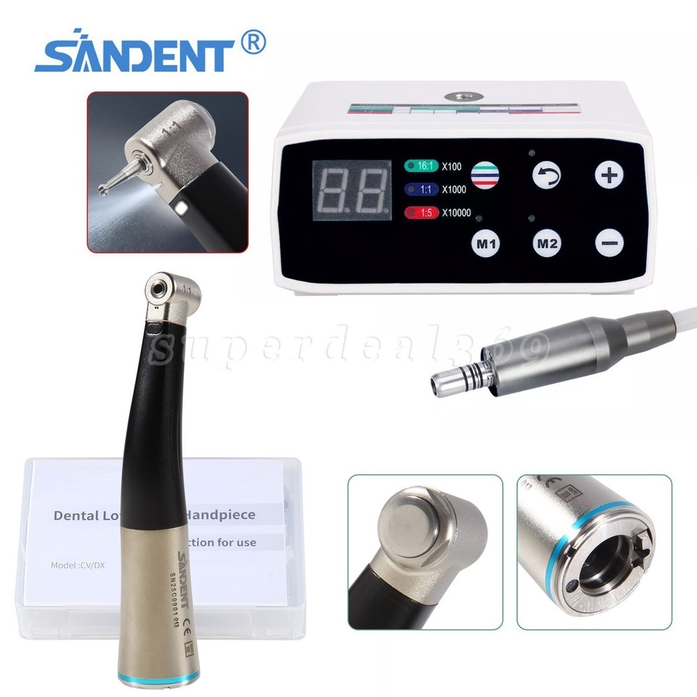 Dental Brushless LED Electric Micro Motor 1:1/1:5 Increasing Handpiece NSK Style