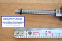 New THK MDK0801-3G2+165LC7 x165mm Ballscrew 8mm dia. x 1mm Pitch + Machined Ends