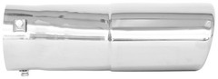 Exhaust Tip Bolt-On/Oval (Fits 2.25in to 3.25in Piping)