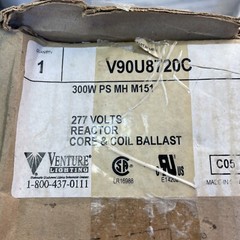 V90U8720C 300W PS MH M151 277v Reactor Core Coil Ballast, Venture, Free US Ship