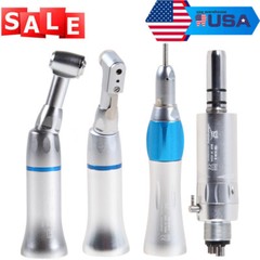 NSK Style Dental Slow Low Speed Handpiece Contra Angle Straight Air Motor 2H/4H