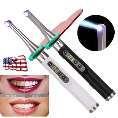 Dental Wireless Cordless LED Cure Curing Light Lamp Photopolymerizer Lamps