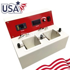 Dental Lab Electrolytic Polish Machine with Two electrolytic Cells 110V 250W