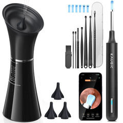 Kaugic Ear Wax Removal Kit Camera Ear Cleaner Tool For Safe Effective Ear Care