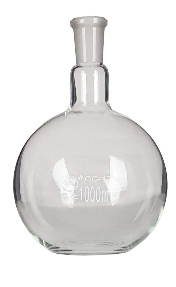 Flask, Boiling, Flat-Bottom, Borosilicate Glass, 24/40, 1000ml