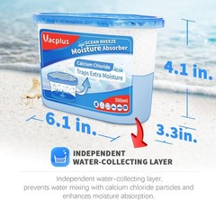 Efficient Moisture Absorbers 12 Pack – 10.5 Oz, Compact & Energy-saving Solution