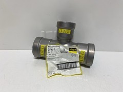 Viega 2″ x 2″ x 1-1/2″ MegaPressG Tee #25401 Carbon Steel
