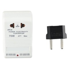 70W StepUp&Down Voltage Transformer 110V120V to 220V240V Travel Essential