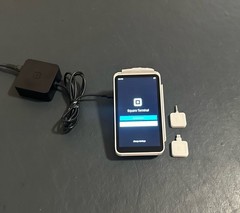 Square Terminal All-In-One Credit Card Reader SPD2-01-A w/ Power Adapter Charger