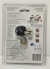 Chateau Keyless Locking C480 EZ Storage Cylinder Lock Locker Shed Personal Bezel