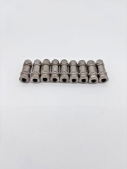 9 Pcs. TE Connectivity, 5-Pos. AMP T4110012051-000 Connector, Circular, Metric