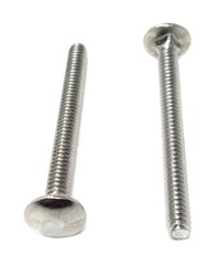 (25) 10-24×2 Carriage Bolts Stainless Steel 18-8 (25 PCS) Fast Free Shipping