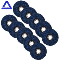 10 Pack 4.5”x7/8″ Poly Strip Disc Wheel Paint Rust Removal Clean Angle Grinder