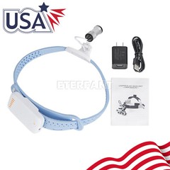 ETERFANT 5W LED Lightweight Silicone Headlamp Dental Surgery Medical Blue
