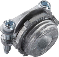 , 3/8 In. Flexible Metal Conduit (FMC) Combination Clamp Connector , 20570, 5 pe