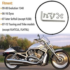 Replacement Derby Cover Screw Bolt Kit Fit for Softail Dyna Touring Comes with 3
