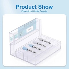 4 Pcs/Kit Dental Composite Low-Speed Handpiece Contra Angle Polishing Kit RA0304