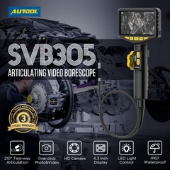 Industrial Endoscope Camera 210° & 360°Inspection Articulating Borescope Camera