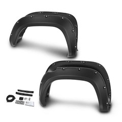 Fender Flares for 2016-2022 Tacoma Paintable Matte Riveted 4PCS