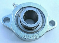 Premium SSBSLF205-16G | Stainless 1″ Bore 2-Bolt Flange Bearing Unit SBLF205-16G