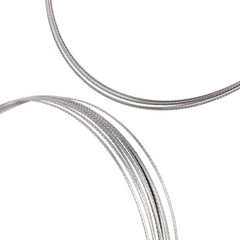 Dental Orthodontic Lingual Retainer Wires Flat Straight Twist Wire 0.028/0.032