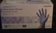 McKesson 14-6976C Nitrile Exam Glove – Blue – Medium -200 pieces