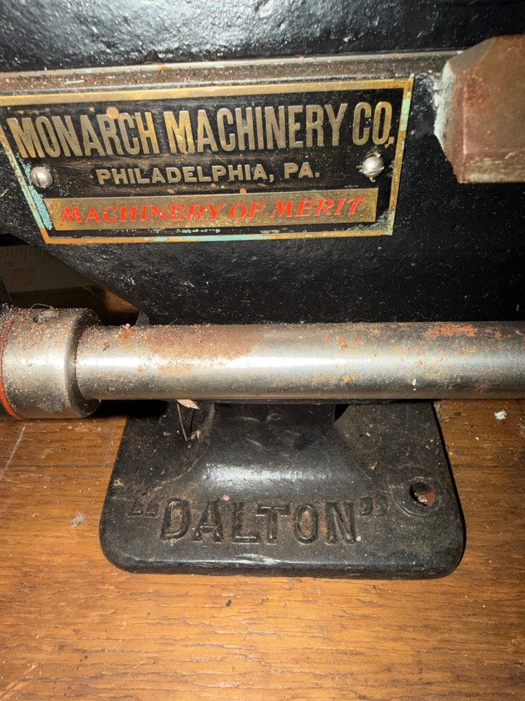 vintage matal lathe “DALTON “