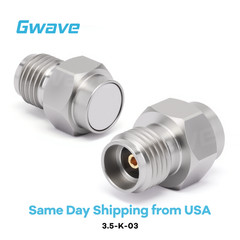 3.5mm Female RF Load Termination 26.5 GHz, 1 Watts, Passivated Stainless Steel
