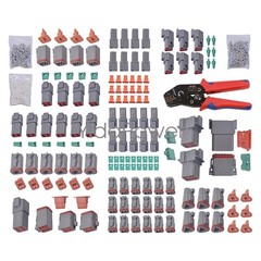 US Deutsch DT Connector Plug Kit 1750PCS With Crimp Tool Automotive #DT-KIT3-TR
