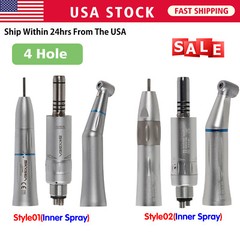 USA Dental Slow Low Speed Handpieces Kit Inner Water Spray Contra SKYSEA EI4 ty