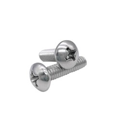M2 M2.5 M3 M3.5 M4 304 Stainless Steel Phillips Cross Pan Head Machine Screws