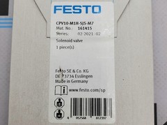 Festo CPV10-M1H-5JS-M7 Solenoid Valve 0.46W 21VDC IP00/65