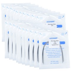 Dental Orthodontic Round Arch Wires Upper &Lower Stainless Steel Nature Form