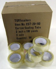 12 rolls Carton Sealing Clear Packing/Shipping/Box Tape- 2 Mil- 2″ x 110 Yards