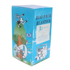 Dental Orthodontic Bands Elastics Rubber Sizes 3.5/5/6.5 Oz 1/8“ Chipmunk