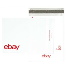 eBay Branded Polymailer Envelopes 12×15″ w/color logo No padding Pack of 102